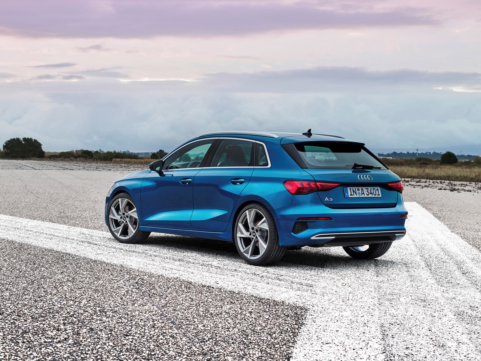 Audi A3 Sportback 30 TFSI Edition One Rückansicht