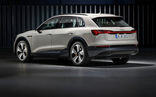 Audi E-tron 50 Quattro S Edition Rückansicht