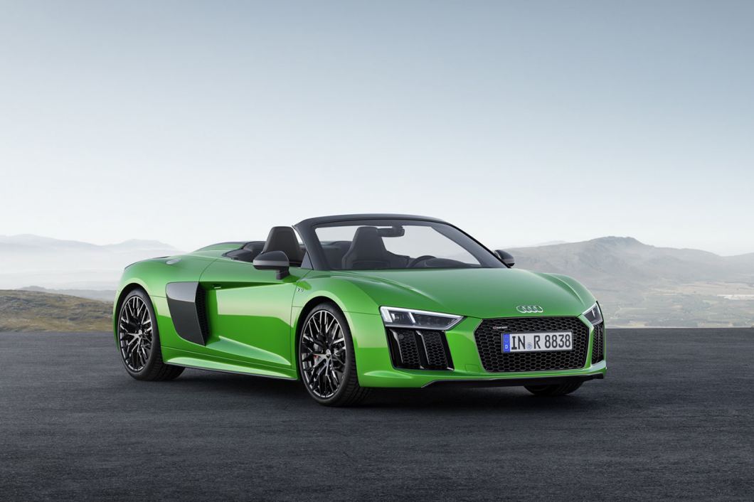 Audi R8 Spyder V10 Performance Quattro Vorderansicht