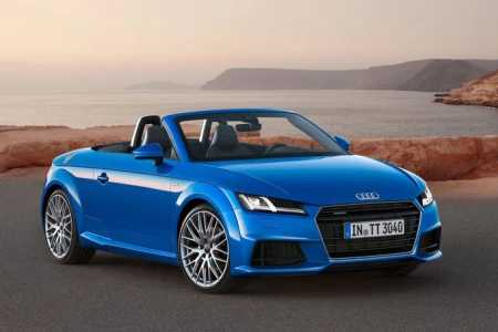 Miniaturansicht von Audi TT Roadster 45 TFSI Pro Line S Vorderansicht