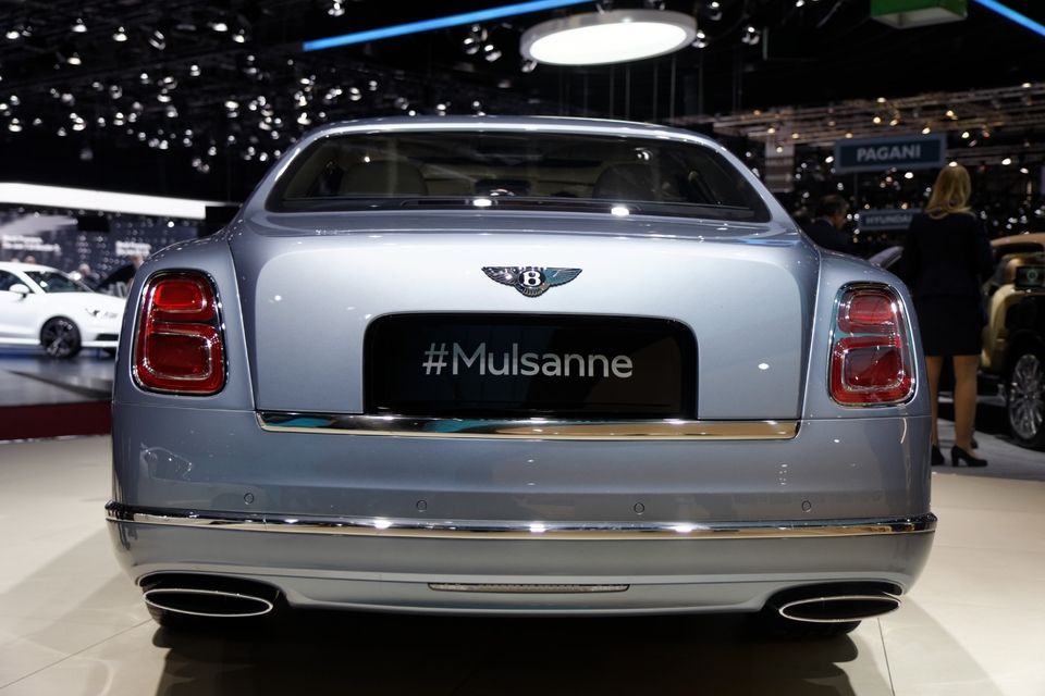 Bentley Mulsanne Extended Wheelbase Pohľad zozadu