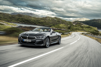 BMW 840i Cabrio Front