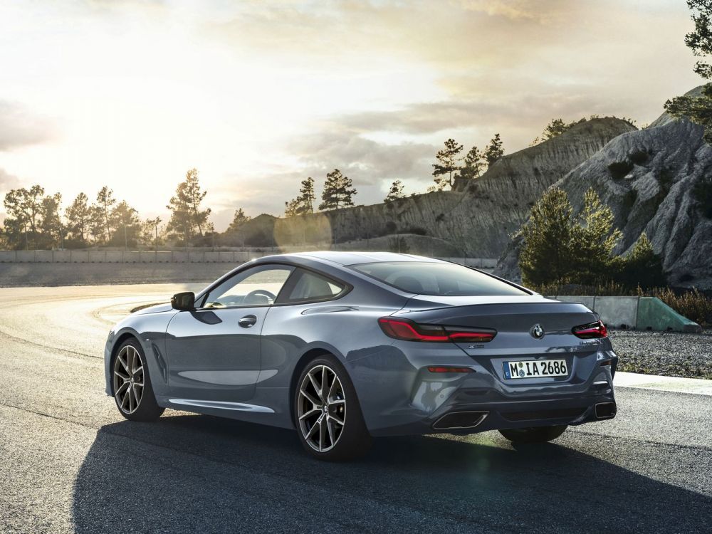 BMW 840i Coupe Rückansicht