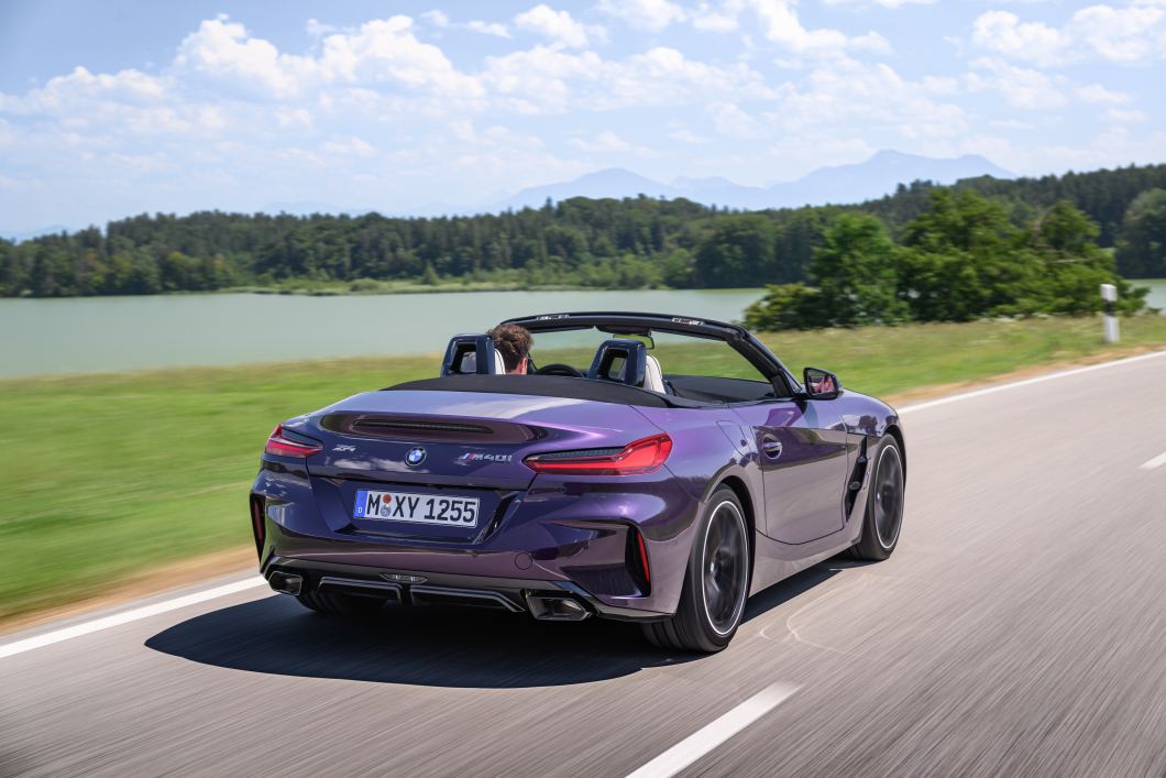 BMW Z4 Roadster SDrive30i Rückansicht