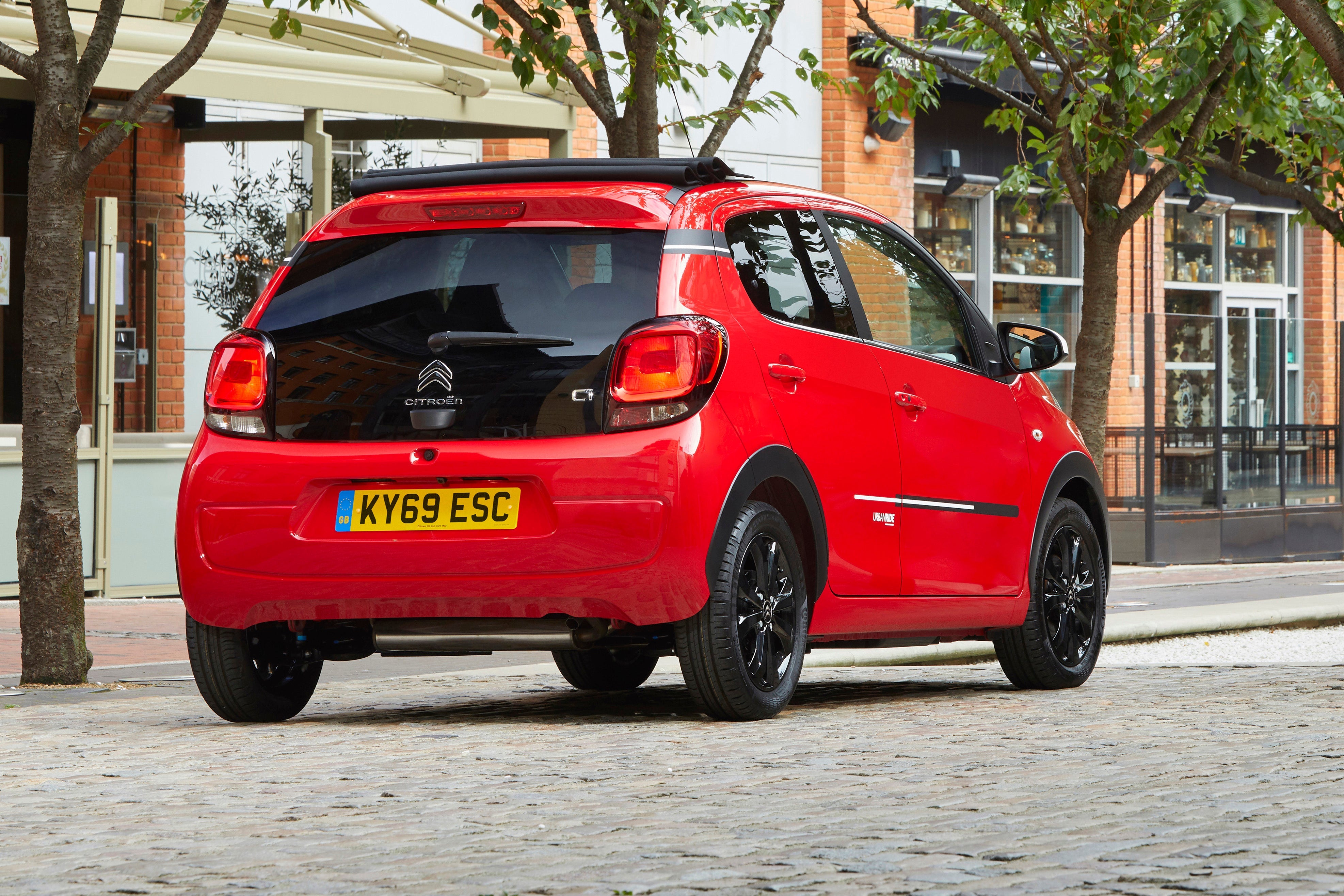 Citroen C1 VTi 72 JCC+ Rückansicht