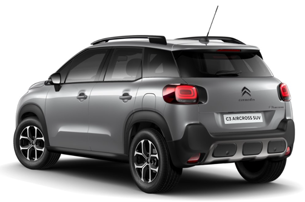 Citroen C3 Aircross PureTech 110 Shine Rückansicht