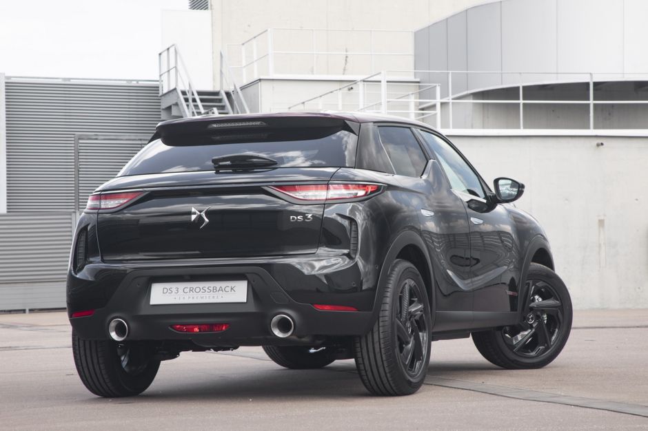 DS DS3 Crossback PureTech 100 Performance Line+ Rückansicht