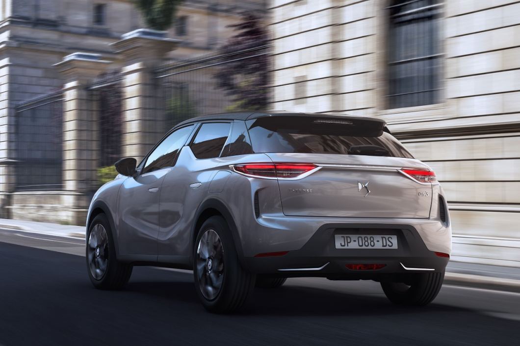 DS DS3 Crossback E-Tense Executive Rückansicht
