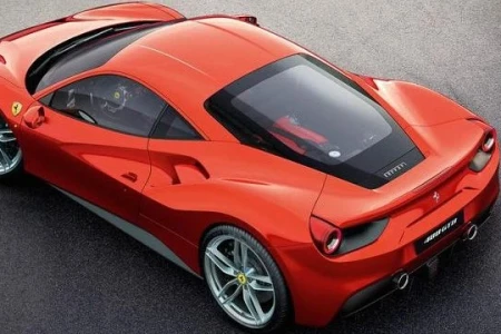 Miniaturansicht von Ferrari 488 GTB Pista Rückansicht