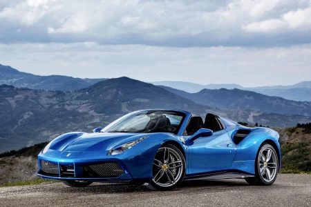 Miniaturansicht von Ferrari 488 Spider Pista Vorderansicht