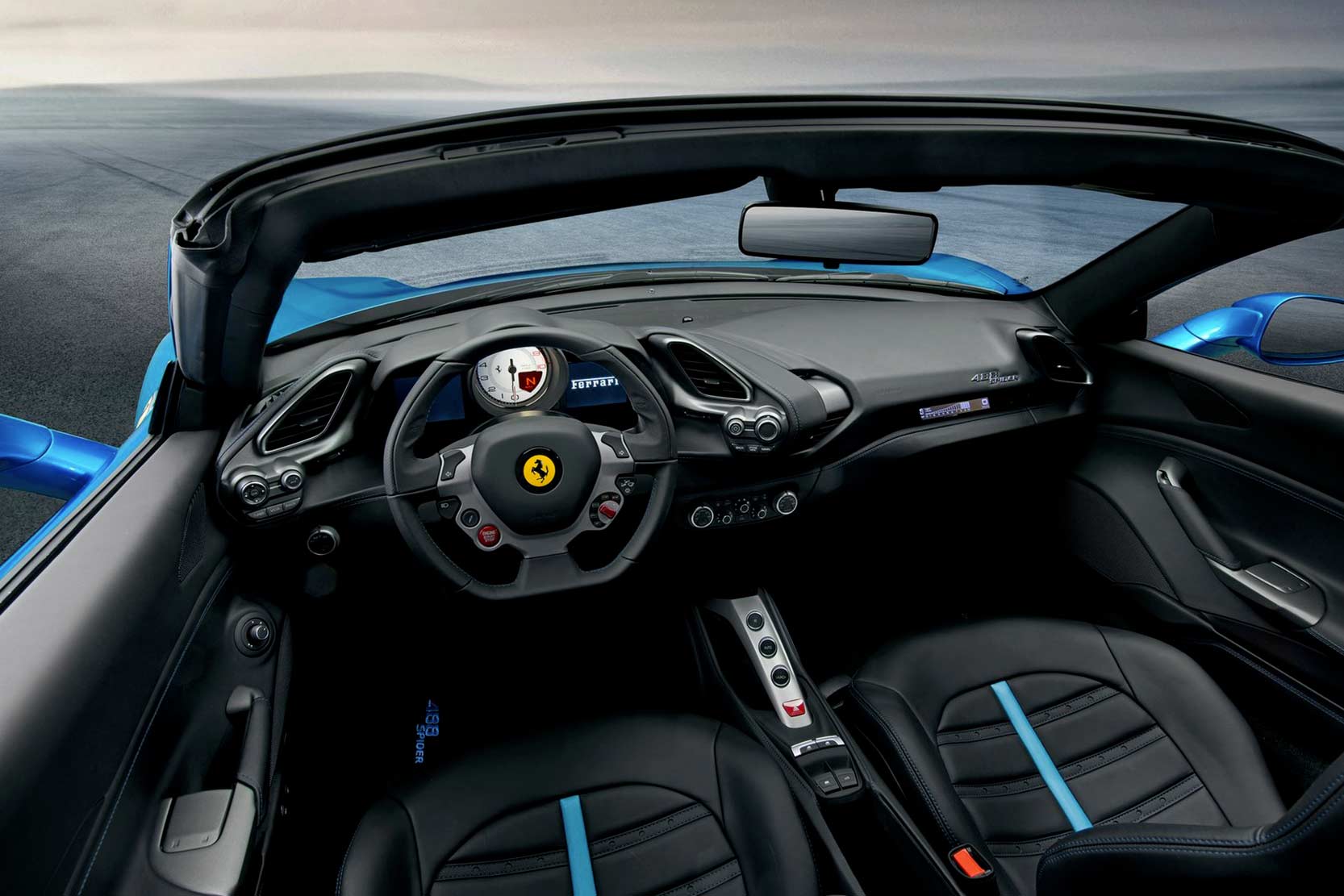 Ferrari 488 Spider Pista Innere