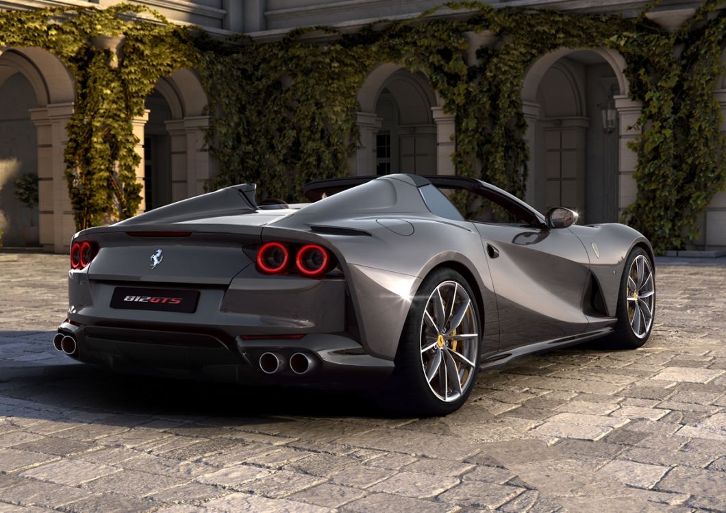Ferrari 812 Superfast Rückansicht