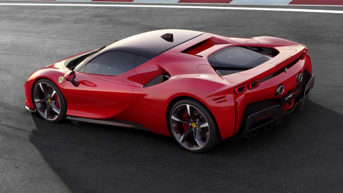 Ferrari SF90 Stradale Rückansicht