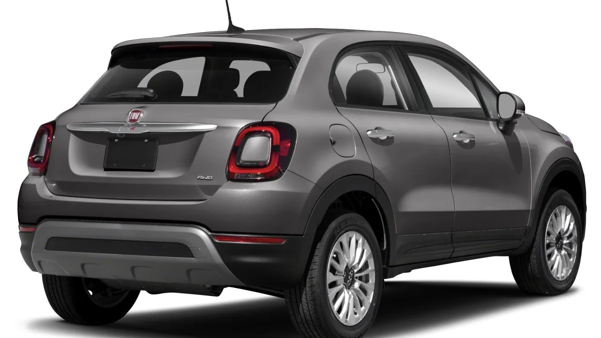 Fiat 500X 1.3 T4 Cross Rückansicht