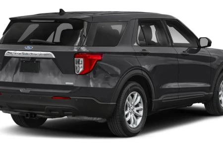 Miniaturansicht von Ford Explorer 3.0 V6 EcoBoost PHEV ST-Line Rückansicht