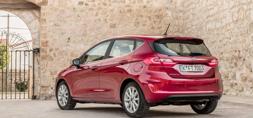 Ford Fiesta 1.0 EcoBoost 125hp ST Line X Rückansicht