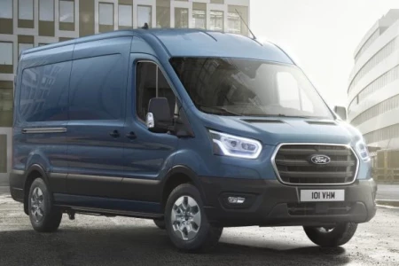 Miniaturansicht von Ford Transit L3H2 RWD 2.0 EcoBlue 130hp MHEV Trend Vorderansicht