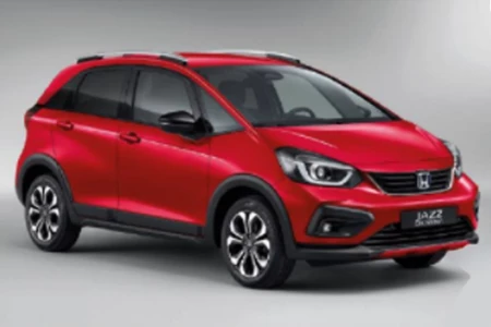 Miniaturansicht von Honda Jazz 1.5 Hybrid Crossstar Vorderansicht