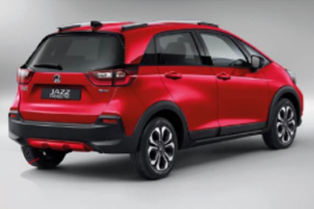 Honda Jazz 1.5 Hybrid Crossstar Rückansicht
