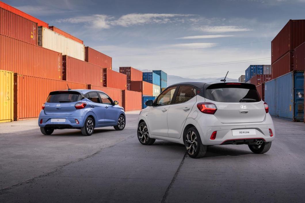 Hyundai I10 1.0i Comfort Smart 5-zits Rückansicht
