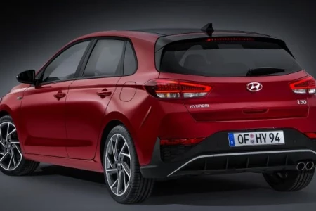 Miniaturansicht von Hyundai I30 1.5 T-GDI 48V N Line Sky Rückansicht
