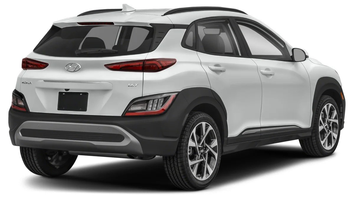 Hyundai Kona 1.6 GDI HEV Fashion Design Sky Rückansicht