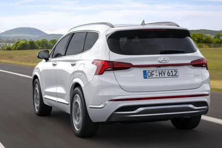 Miniaturansicht von Hyundai Santa Fe 2.2 CRDi 200 2WD Premium Sky Rückansicht