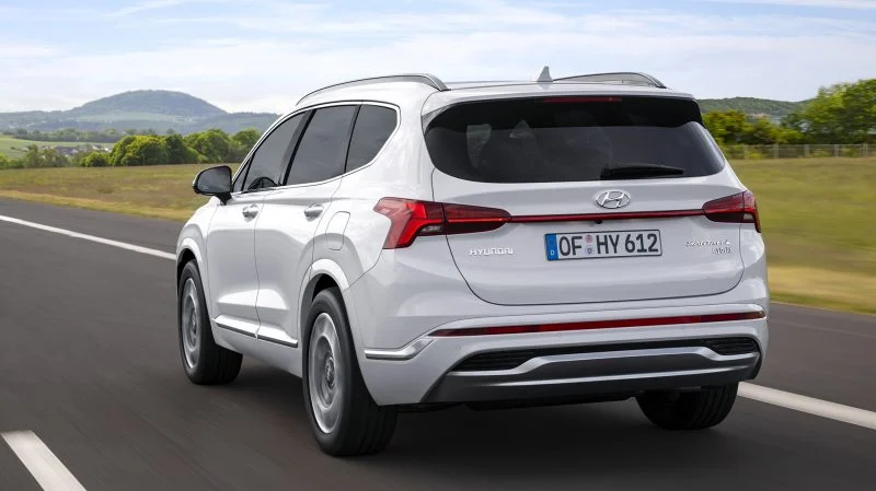 Hyundai Santa Fe 2.2 CRDi 200 2WD Premium Sky Rückansicht
