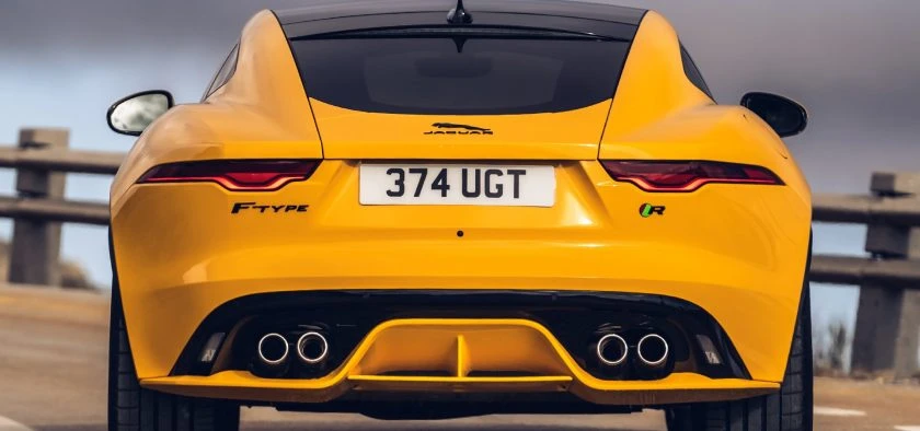 Jaguar F-type Convertible P450 First Edition Rückansicht