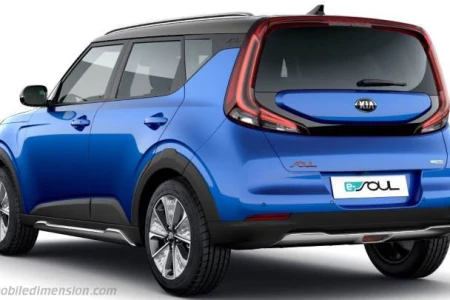 Miniaturansicht von Kia E-Soul 39kWh DynamicLine Rückansicht