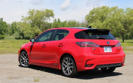 Lexus CT 200h Hybrid Business Line Pro Rückansicht