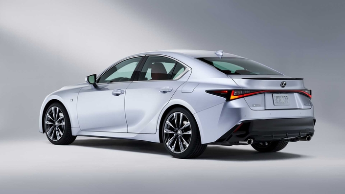 Lexus IS 300h Business Line Pro Rückansicht
