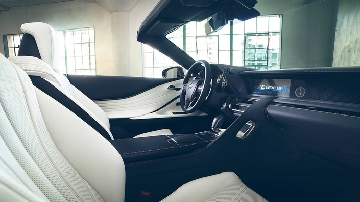 Lexus LC 500 Convertible Innere