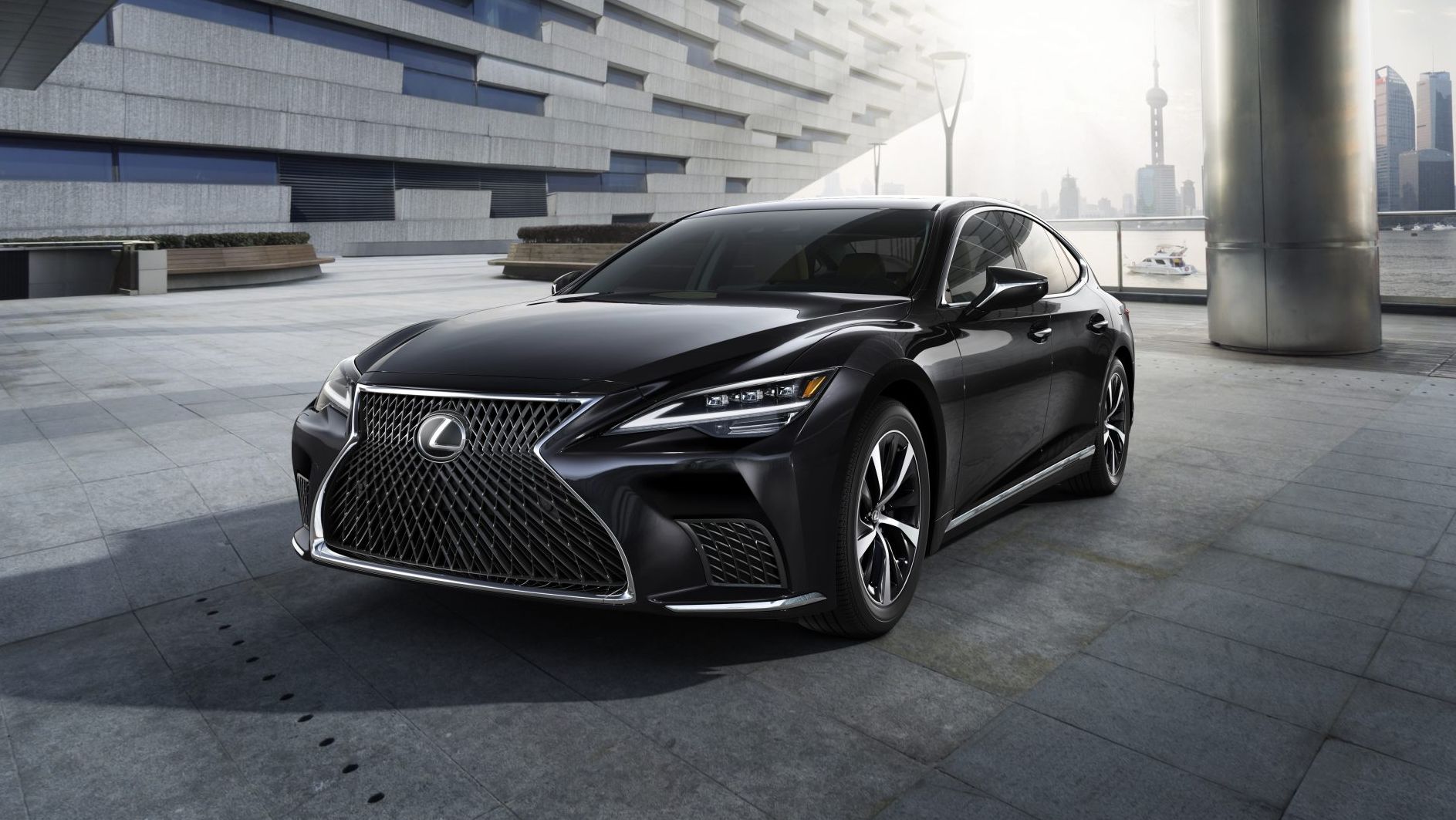 Lexus LS 500h Executive Line Vorderansicht