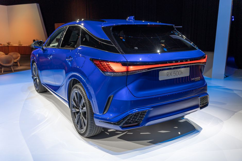 Lexus RX 450hL Luxury Line Rückansicht