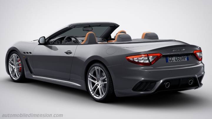 Maserati GranCabrio MC Rückansicht