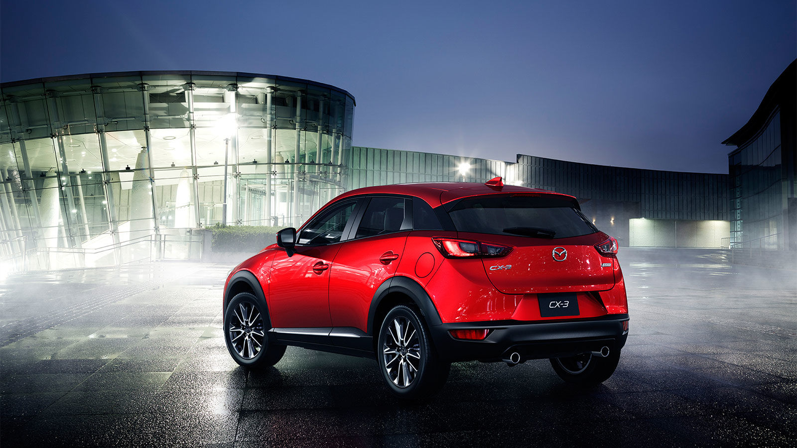 Mazda CX-3 SkyActiv-G 121 Luxury Rückansicht