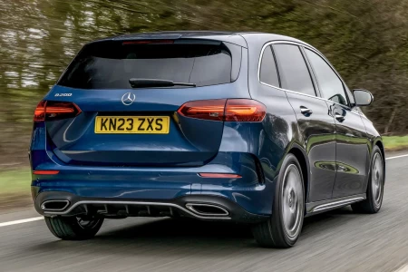 Miniaturansicht von Mercedes-Benz B 250 E Business Solution AMG Rückansicht