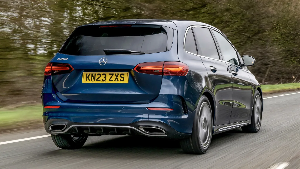 Mercedes-Benz B 250 E Business Solution AMG Rückansicht