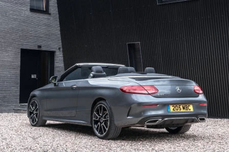 Miniaturansicht von Mercedes-Benz C 220 D 4MATIC Cabriolet Rückansicht
