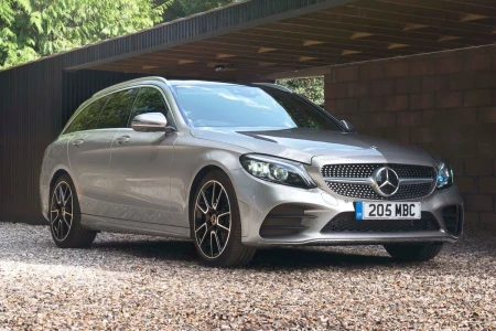 Miniaturansicht von Mercedes-Benz C 300 E Estate Business Solution AMG Vorderansicht