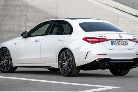 Miniaturansicht von Mercedes-Benz C 300 E Business Solution AMG Rückansicht