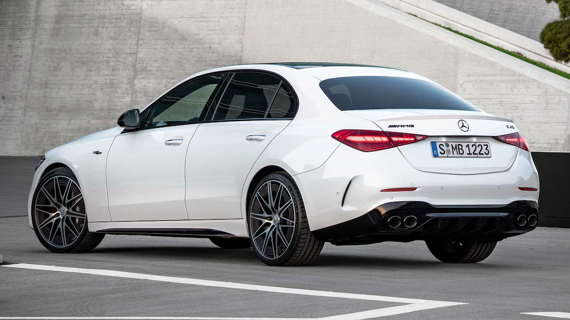 Mercedes-Benz C 300 E Business Solution AMG Rückansicht