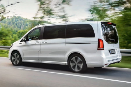 Miniaturansicht von Mercedes-Benz EQV 300 Lang Business Solution Rückansicht
