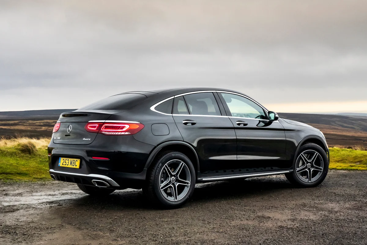 Mercedes-Benz GLC 200 D Coupe Business Solution AMG Rückansicht
