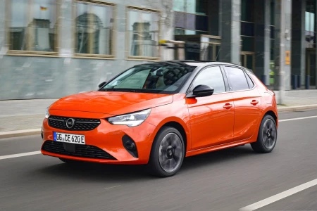 Miniaturansicht von Opel Corsa-e 7,4kW Elegance Vorderansicht