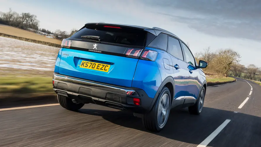 Peugeot 3008 Active 1.2 PureTech 130 Rückansicht