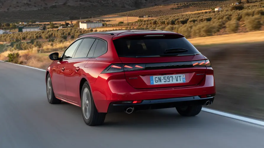 Peugeot 508 SW Allure PureTech 130 Rückansicht