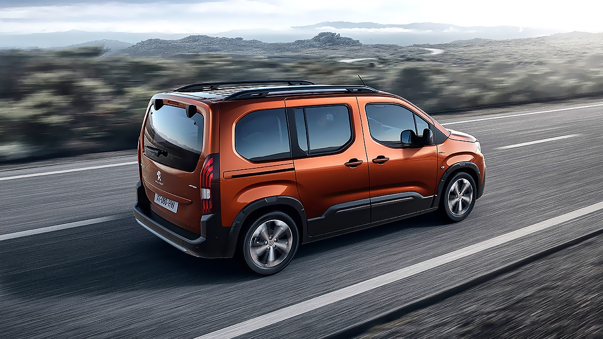 Peugeot Rifter Active 1.5 BlueHDi 130 Rückansicht