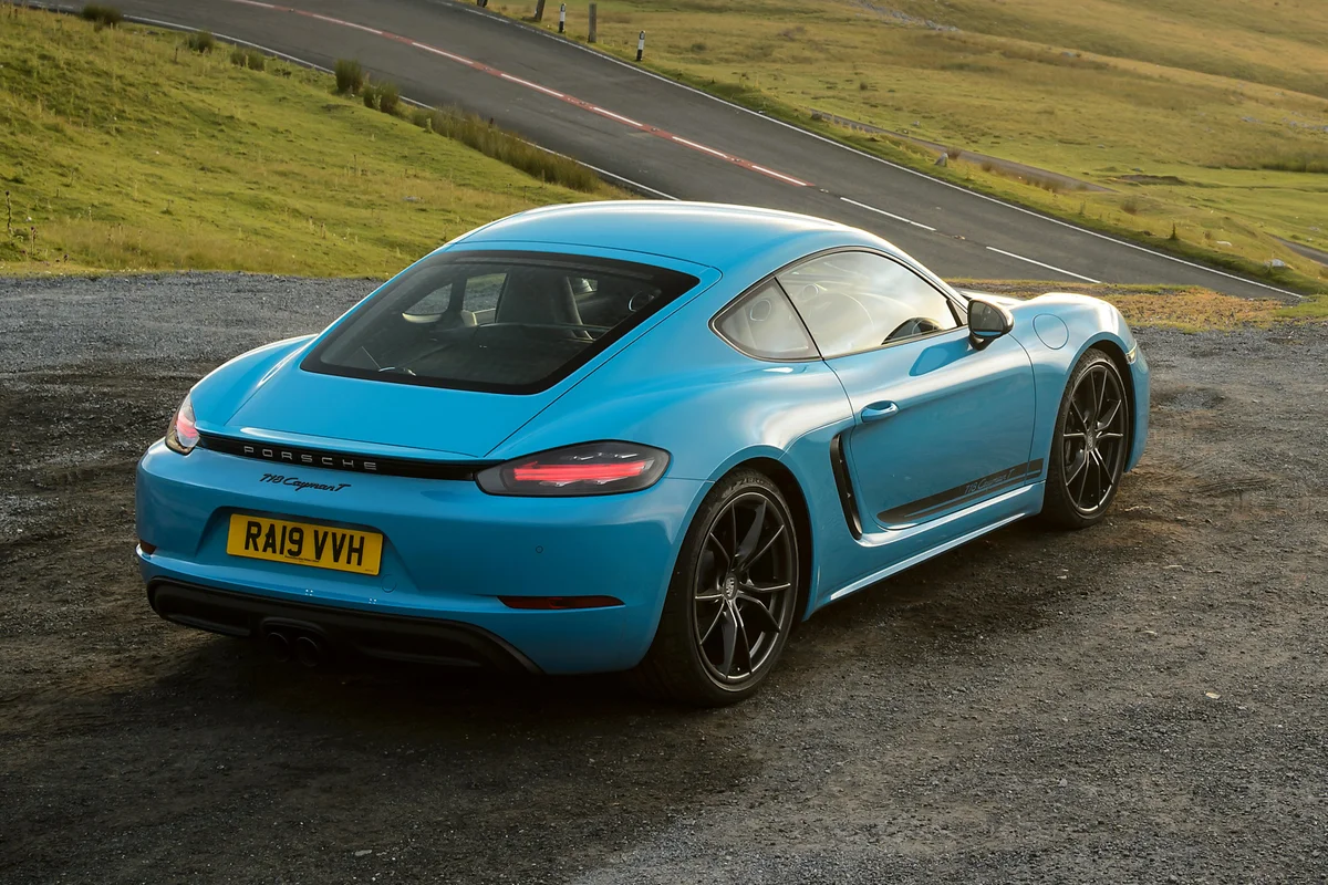 Porsche 718 Cayman GTS 4.0 Rückansicht